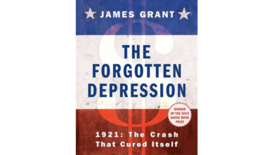 Photo of The Forgotten Depression: 1921 – The Crash that Cured Itself – James Grant – 2014